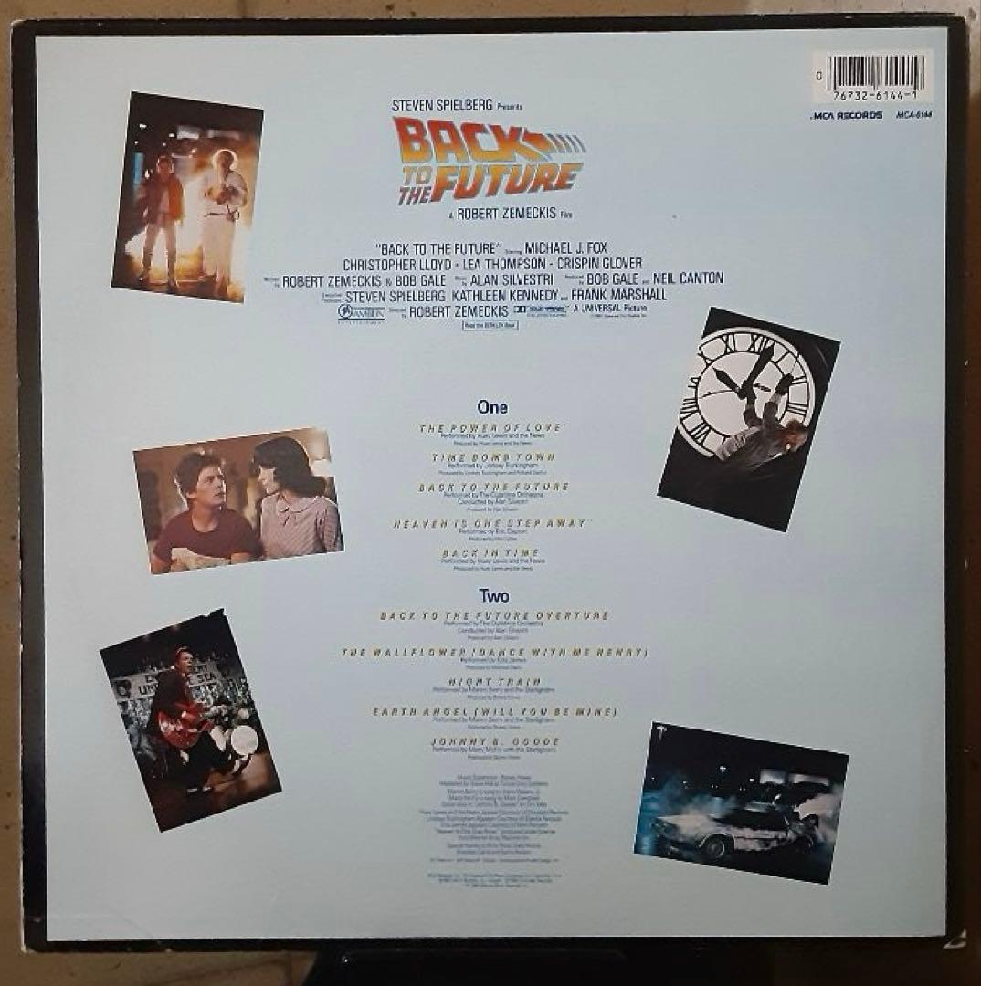 Back To The Future バックトゥザフューチャー レコード