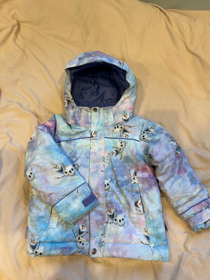 BURTON アナ雪 オラフ 子供用 スノボ スキー ウェア 上下セット 3T