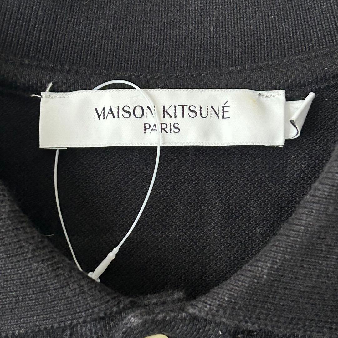 617 MAISON KITSUNE メゾンキツネ ポロシャツ ブラック 定番✨
