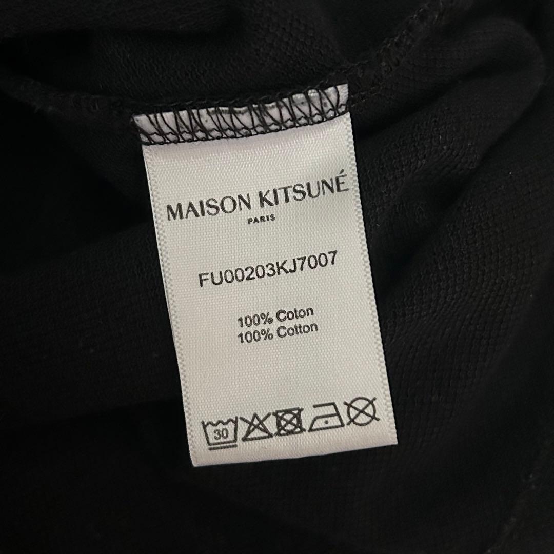 617 MAISON KITSUNE メゾンキツネ ポロシャツ ブラック 定番✨