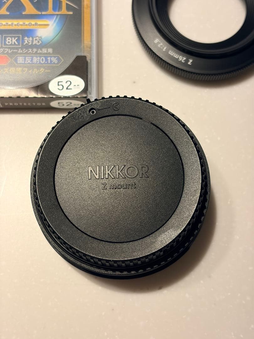 美品　新同品保護フィルター付　NIKKOR Z 26mm f/2.8