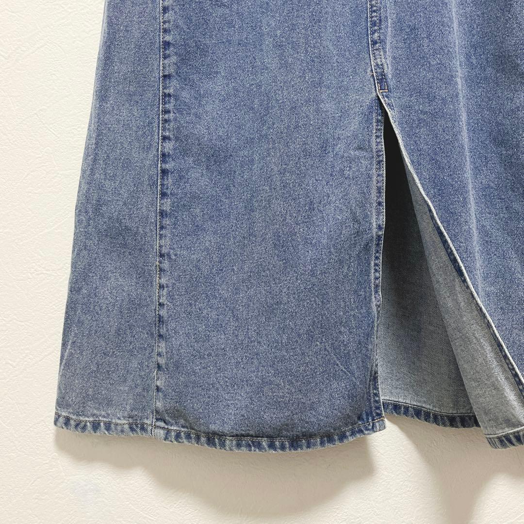【ピュアルセシン】綿レーヨンデニムスカート/新品未使用/25SS/オールシーズン
