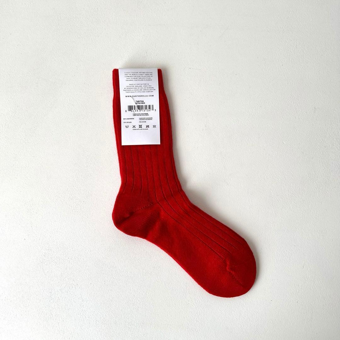 【Sale】Pantherellaカシミヤ ソックス パンセレラ 靴下