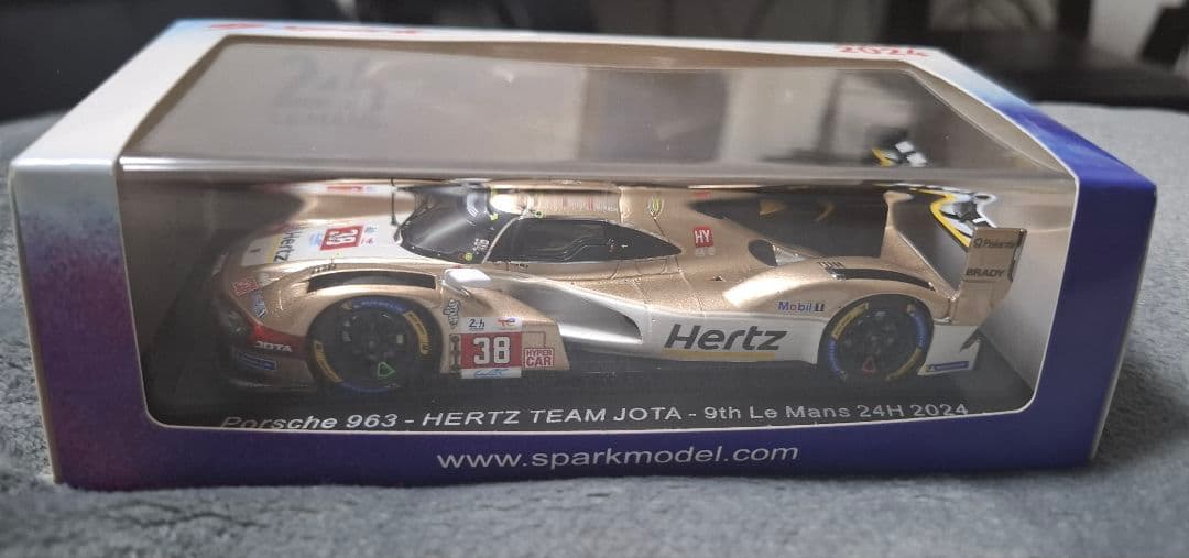 1/43 スパークモデル ポルシェ963 JOTA ルマン24H 2024
