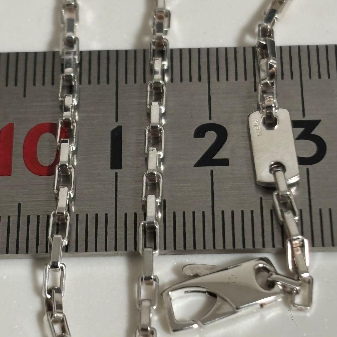 GUCCI 新品同様品　G刻印ベネチアンチェーンネックレス　925 極美品