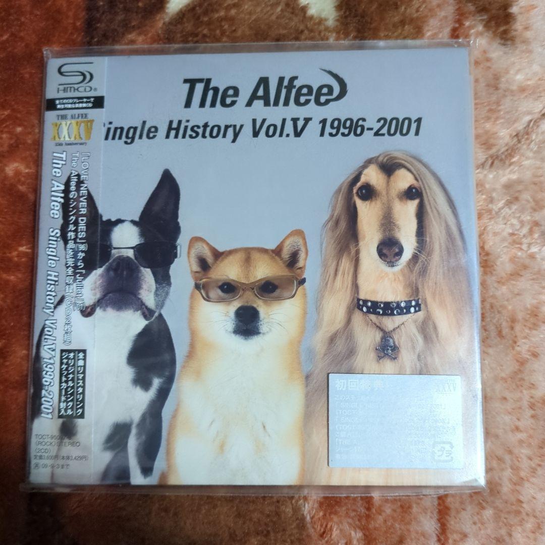 新品　CD THE ALFEE　Single History Vol.5+6