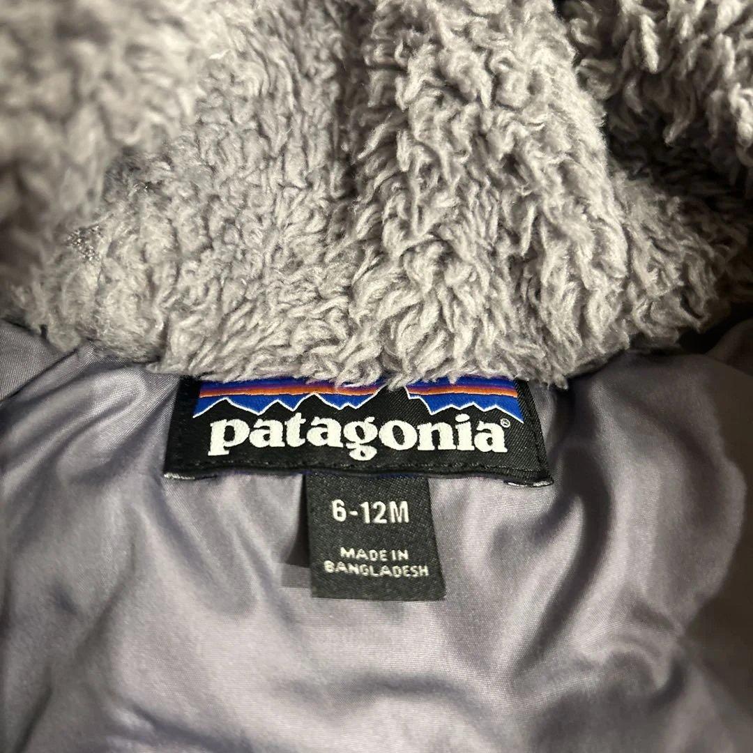 patagonia フード付きダウンジャンプスーツ