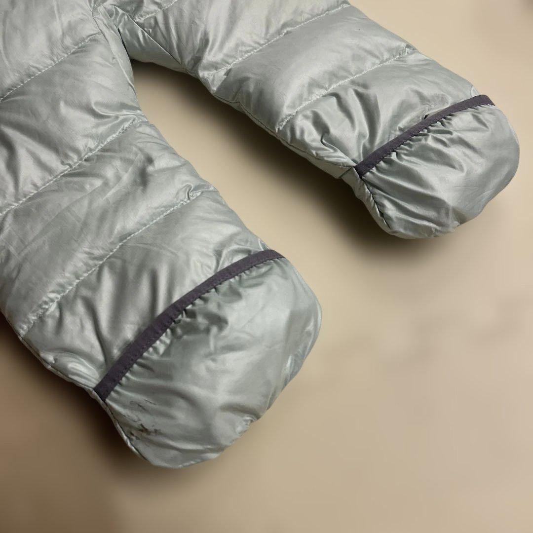 patagonia フード付きダウンジャンプスーツ