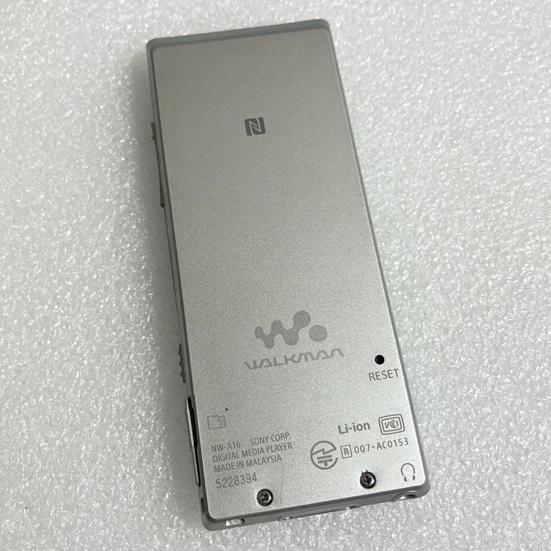 【動作確認済】　ソニー　ウォークマン　NW-A16 32GB 白銀