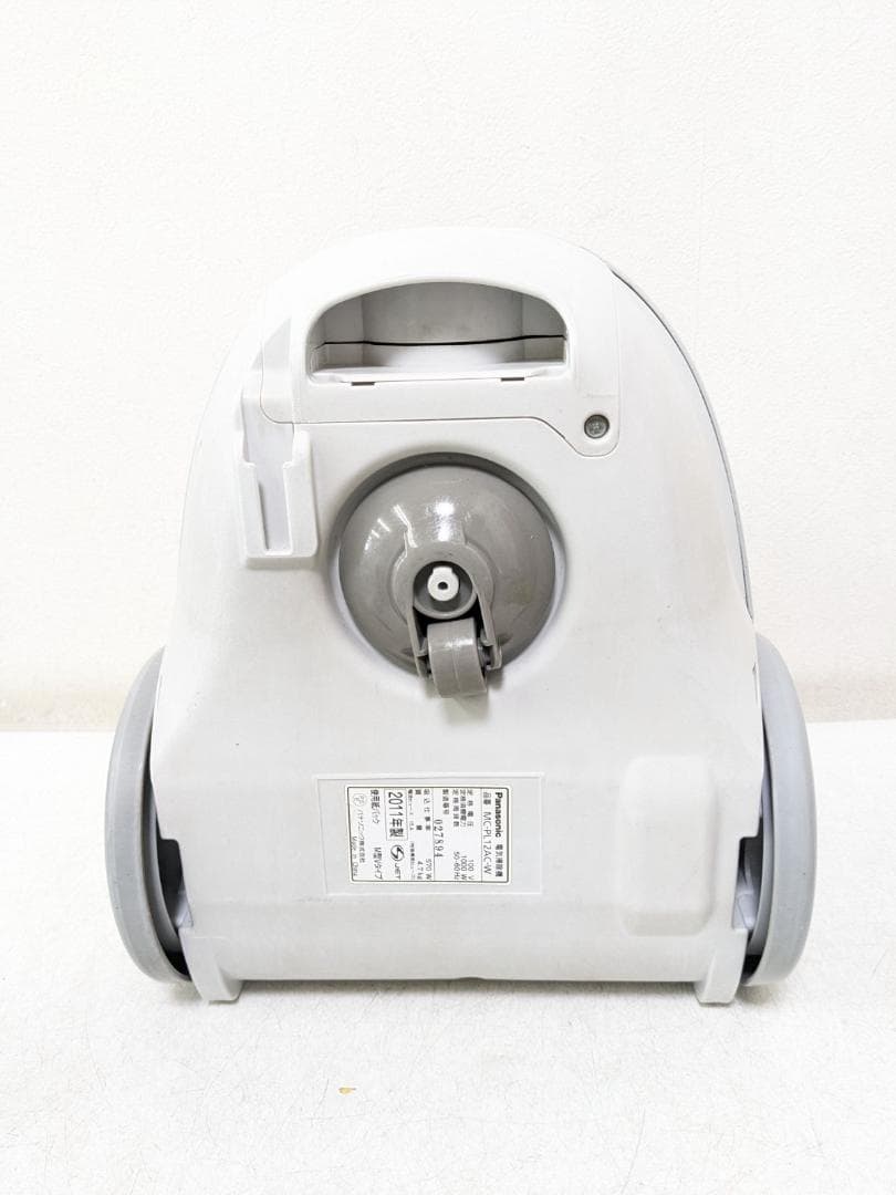 Panasonic MC-PL12AC-W 紙パック式掃除機 2011年製