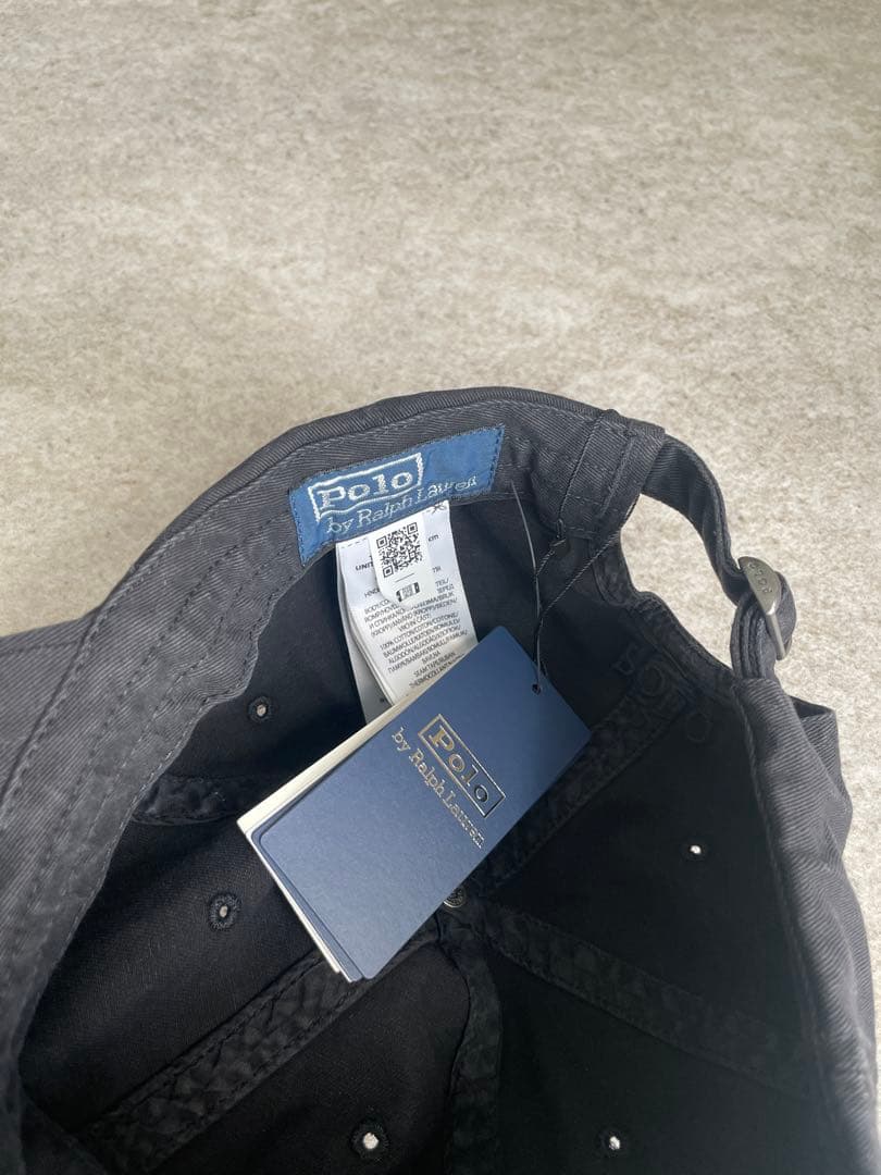 帽子 Polo Ralph Lauren black cap