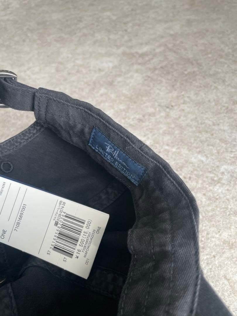 帽子 Polo Ralph Lauren black cap
