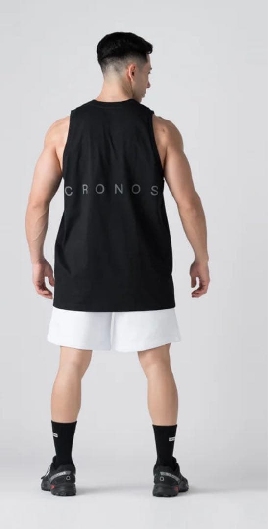 【新品・未使用品】cronos ノースリーブ　ブラック　XL