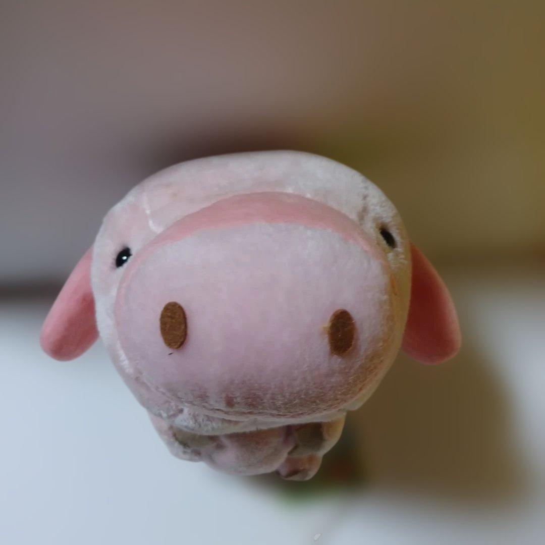 サンアロー　おとぼけアーニー　ブタ　ぬいぐるみ　タグ付き　レトロ　当時物　豚