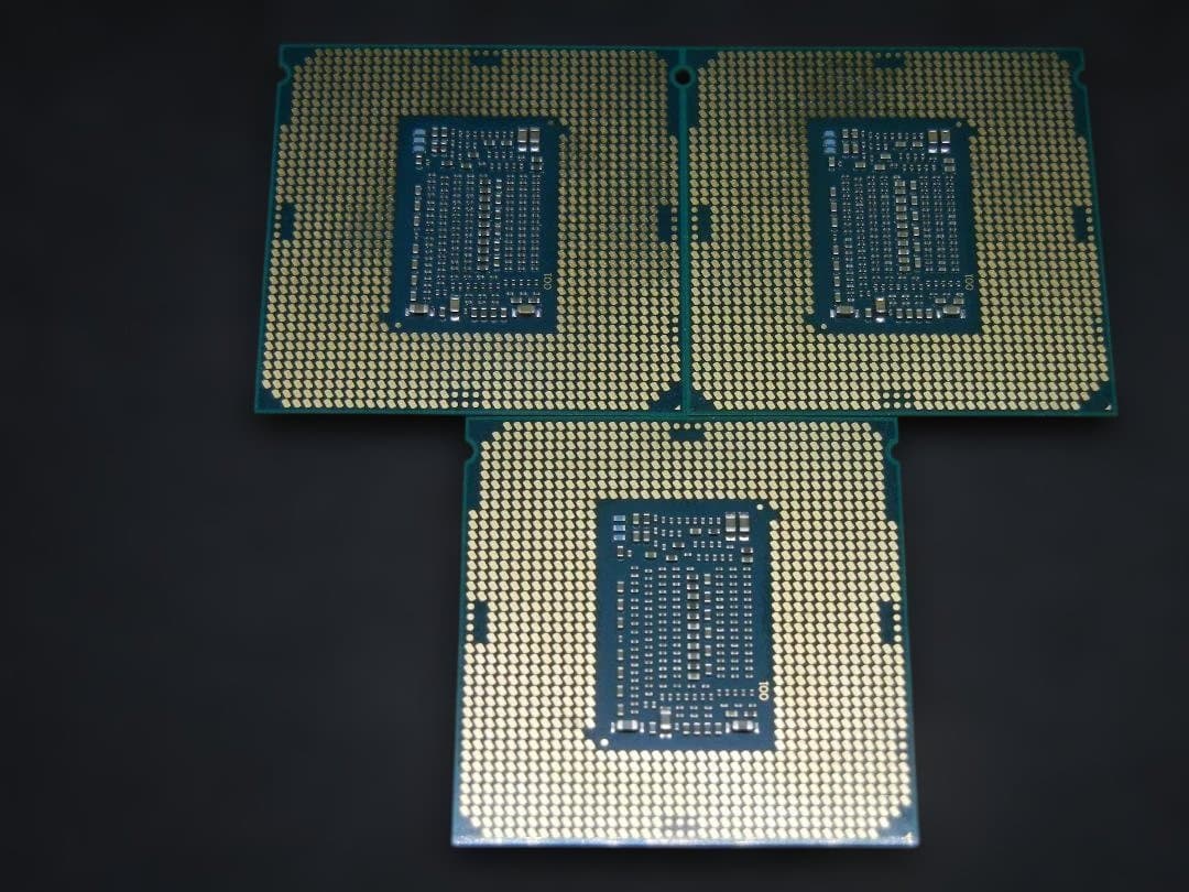 Intel Core i5 8500 3個セット 中古 Win10起動確認済