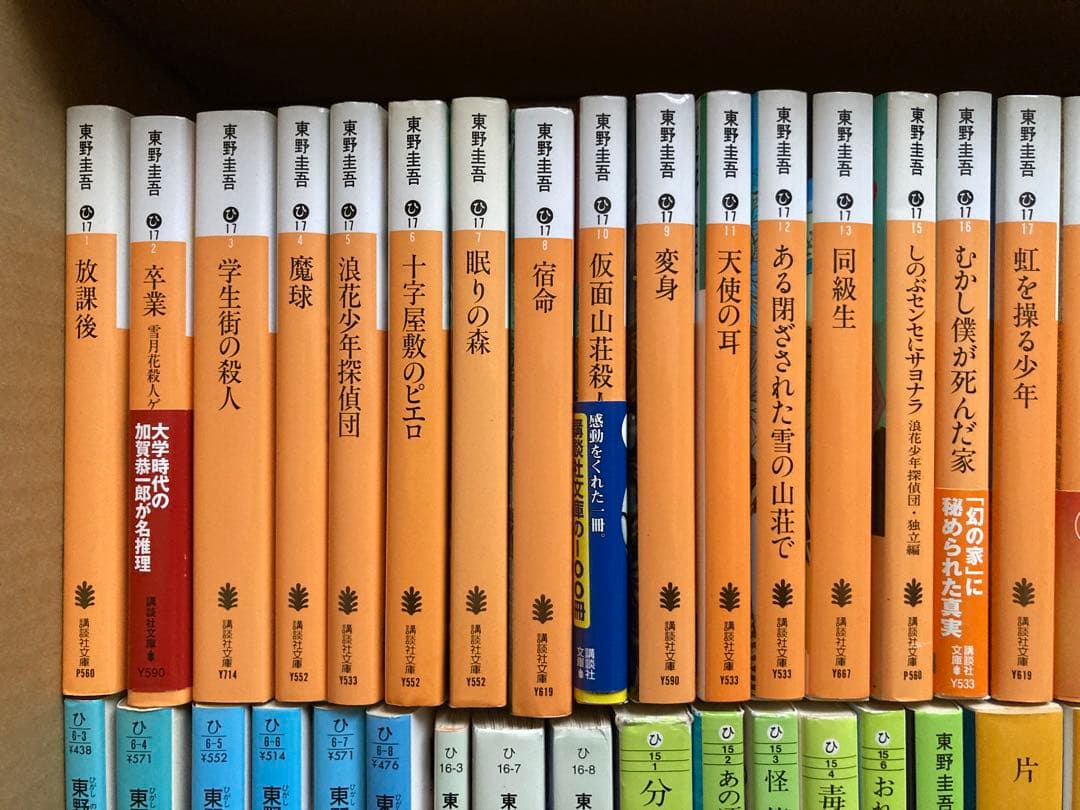 東野圭吾 文庫本 セット