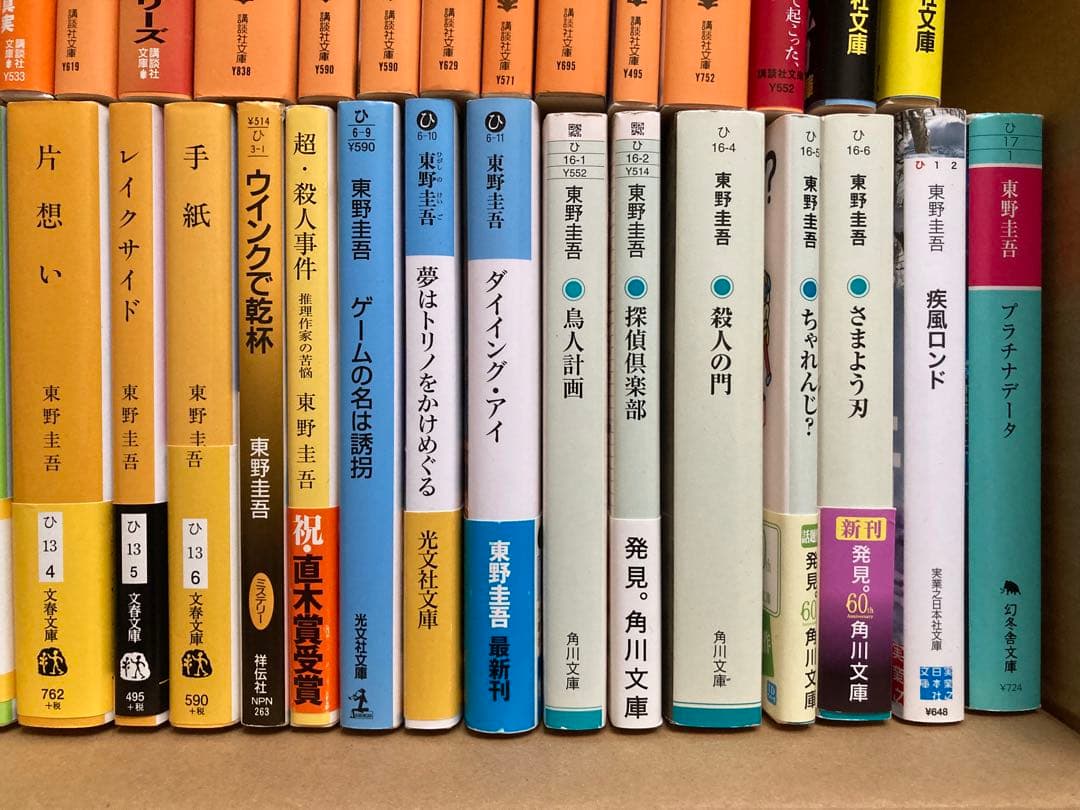東野圭吾 文庫本 セット