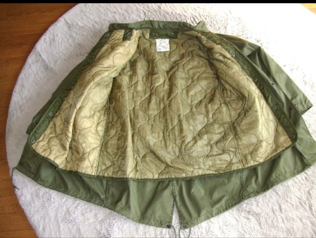 XS★US ARMY米軍実物★80sモッズコート　ビンテージxsmall80年代