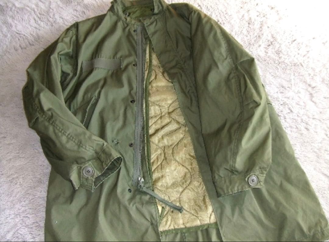 XS★US ARMY米軍実物★80sモッズコート　ビンテージxsmall80年代