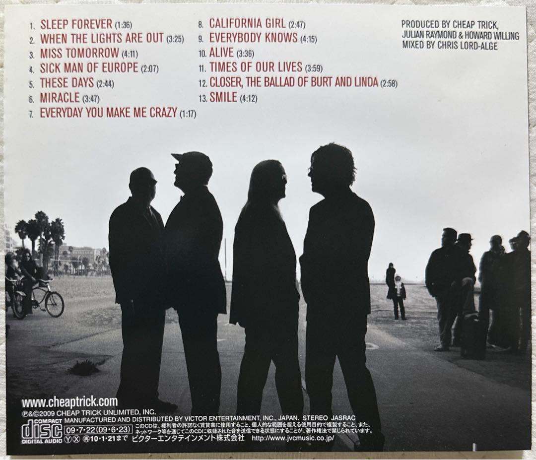 国内盤！チープ・トリック / ザ・レイテスト / 2009年