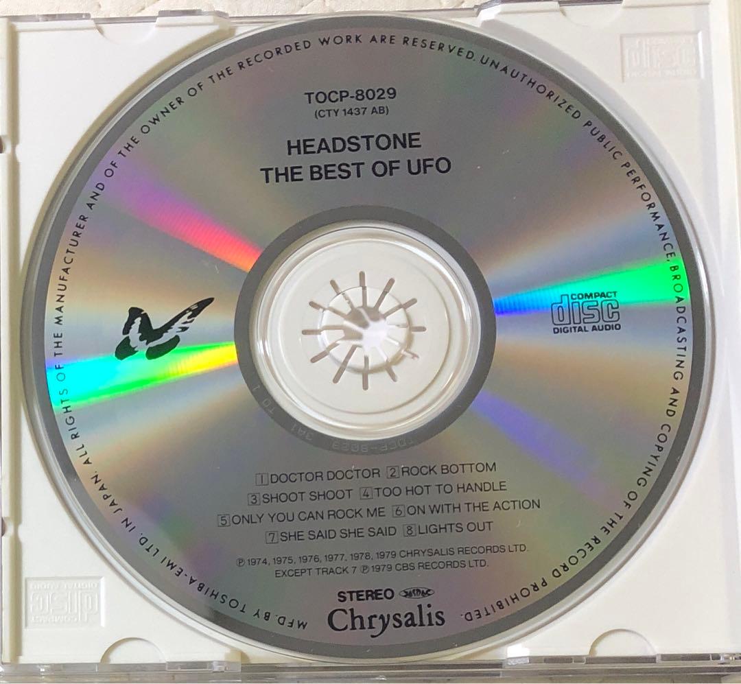 帯付き！2CD！UFO / HEADSTONE/ THE BEST OF UFO