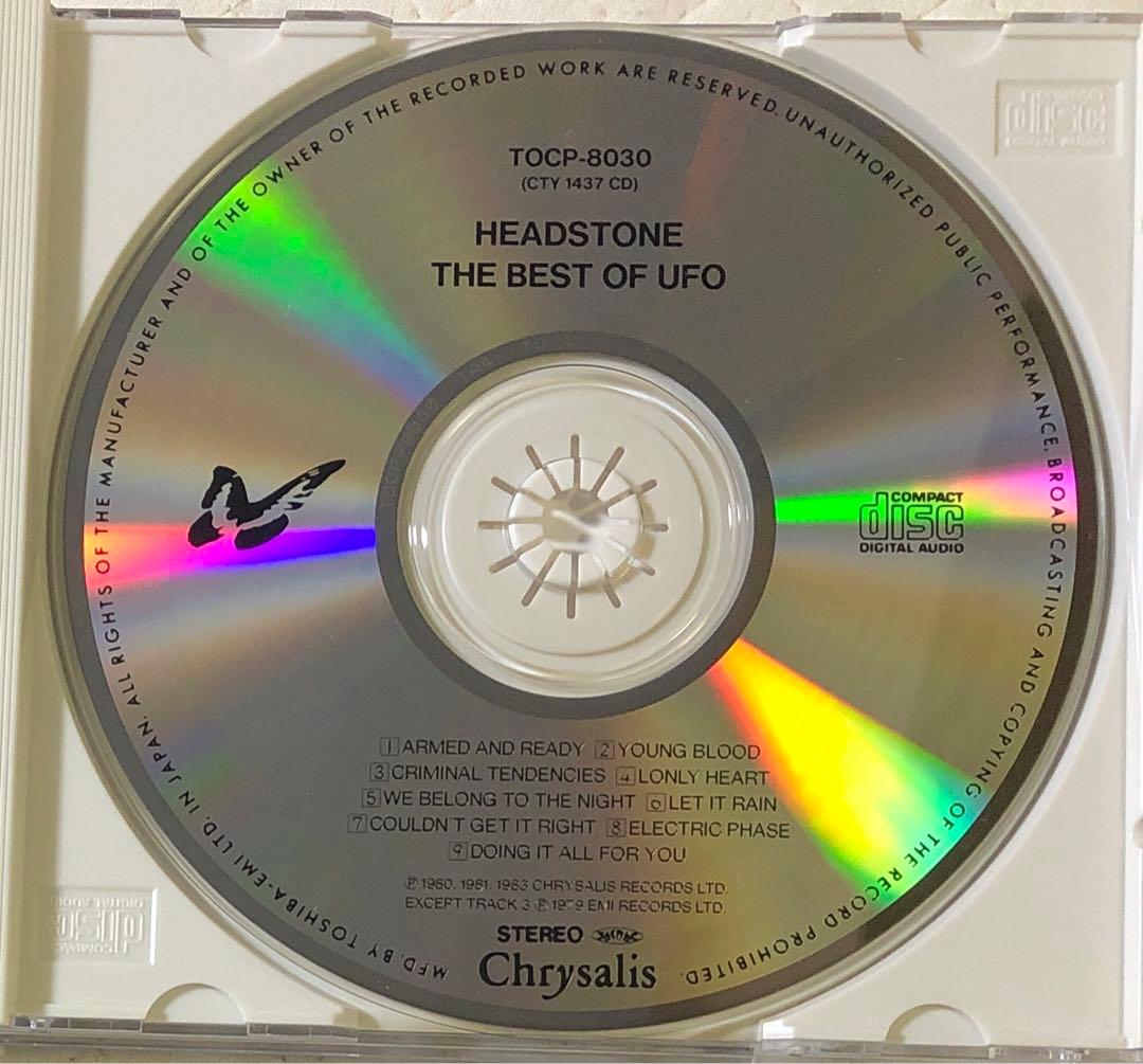 帯付き！2CD！UFO / HEADSTONE/ THE BEST OF UFO