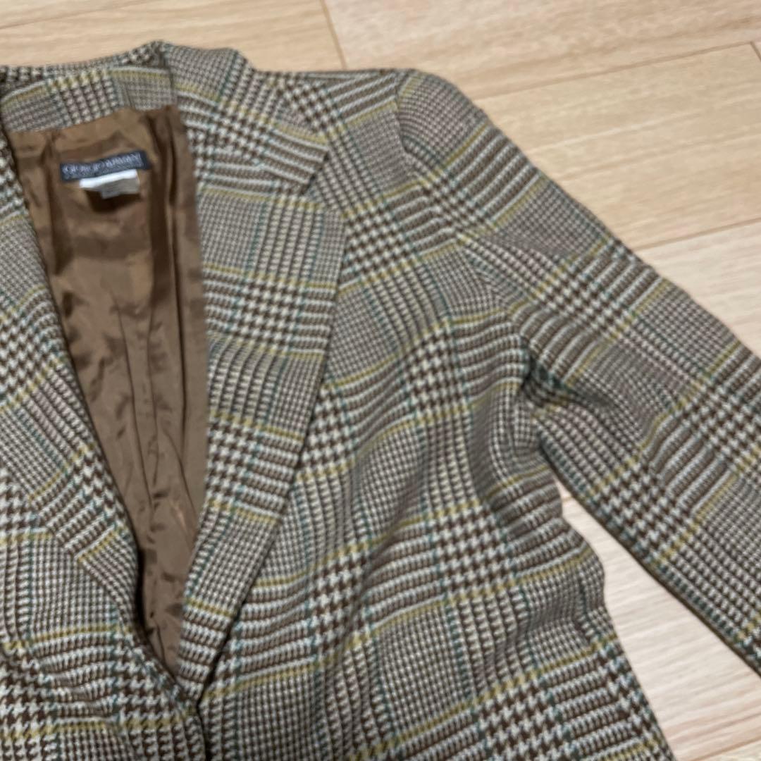 イタリア製 GIORGIO ARMANI カシミア混　テーラードジャケット