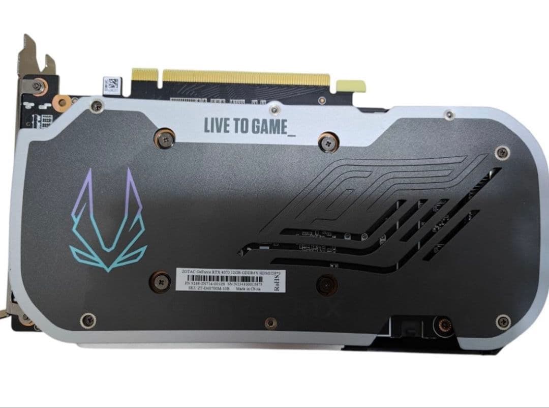【RTX4070】GeForce RTX 4070 OC 12G NVIDIA
