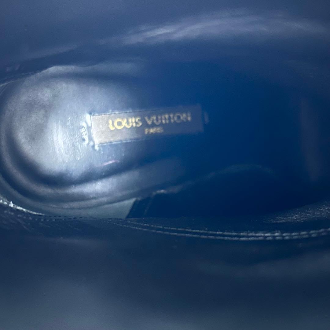 LOUIS VUITTON ルイヴィトン レザー ショートブーツ ス 34