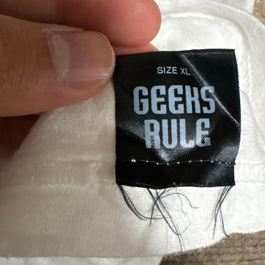 FLCLキャラクターTシャツ GEEKS RULE