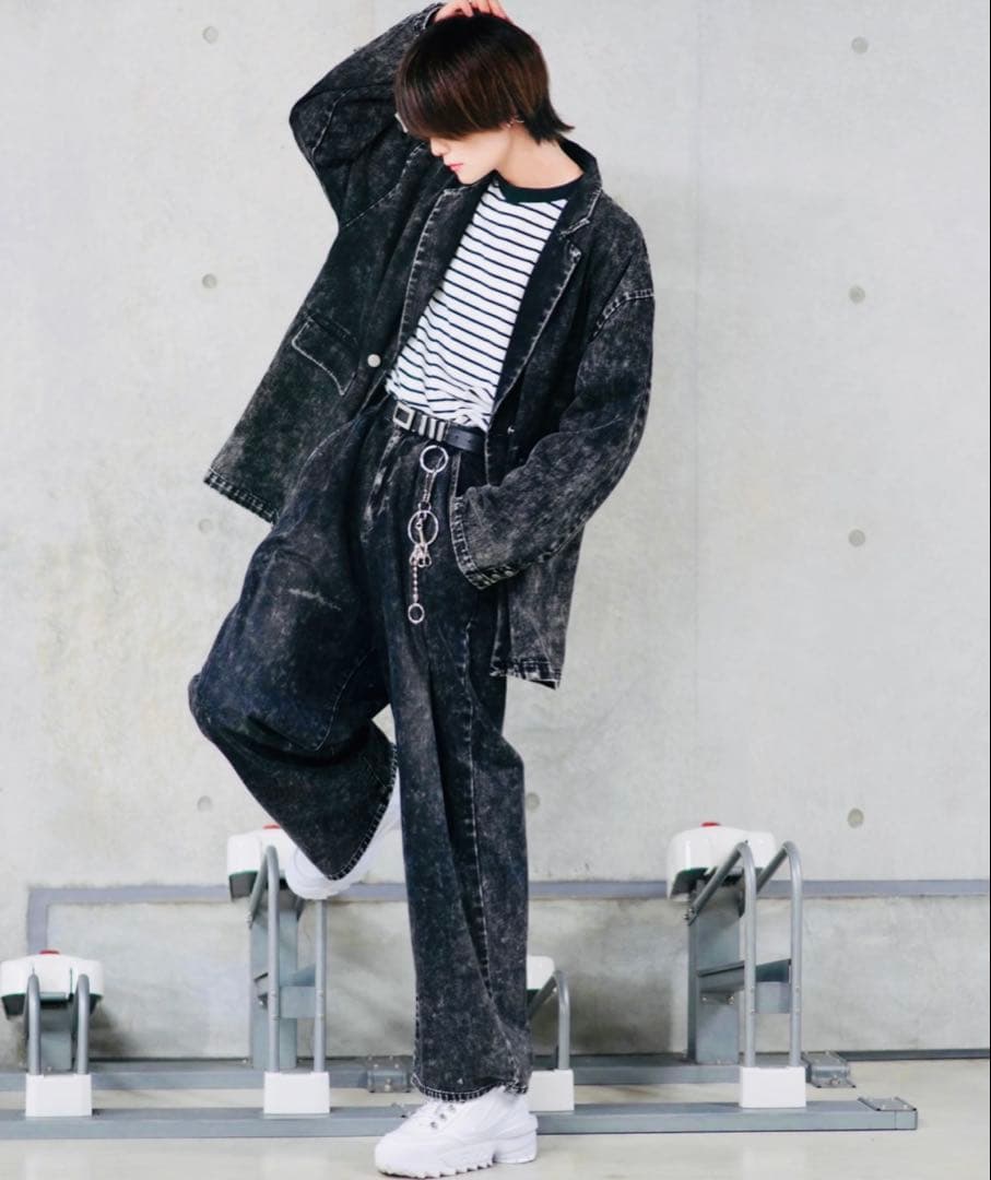 ジャケット・アウター vintage make over tailored denim jacket