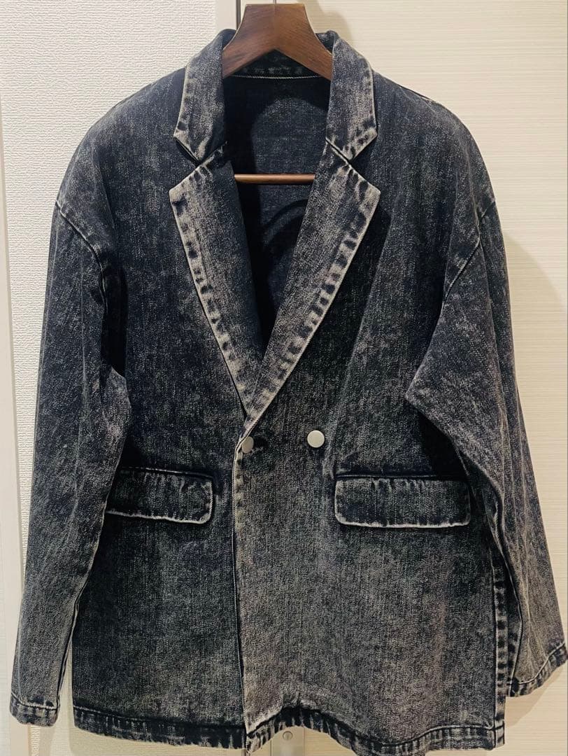 ジャケット・アウター vintage make over tailored denim jacket