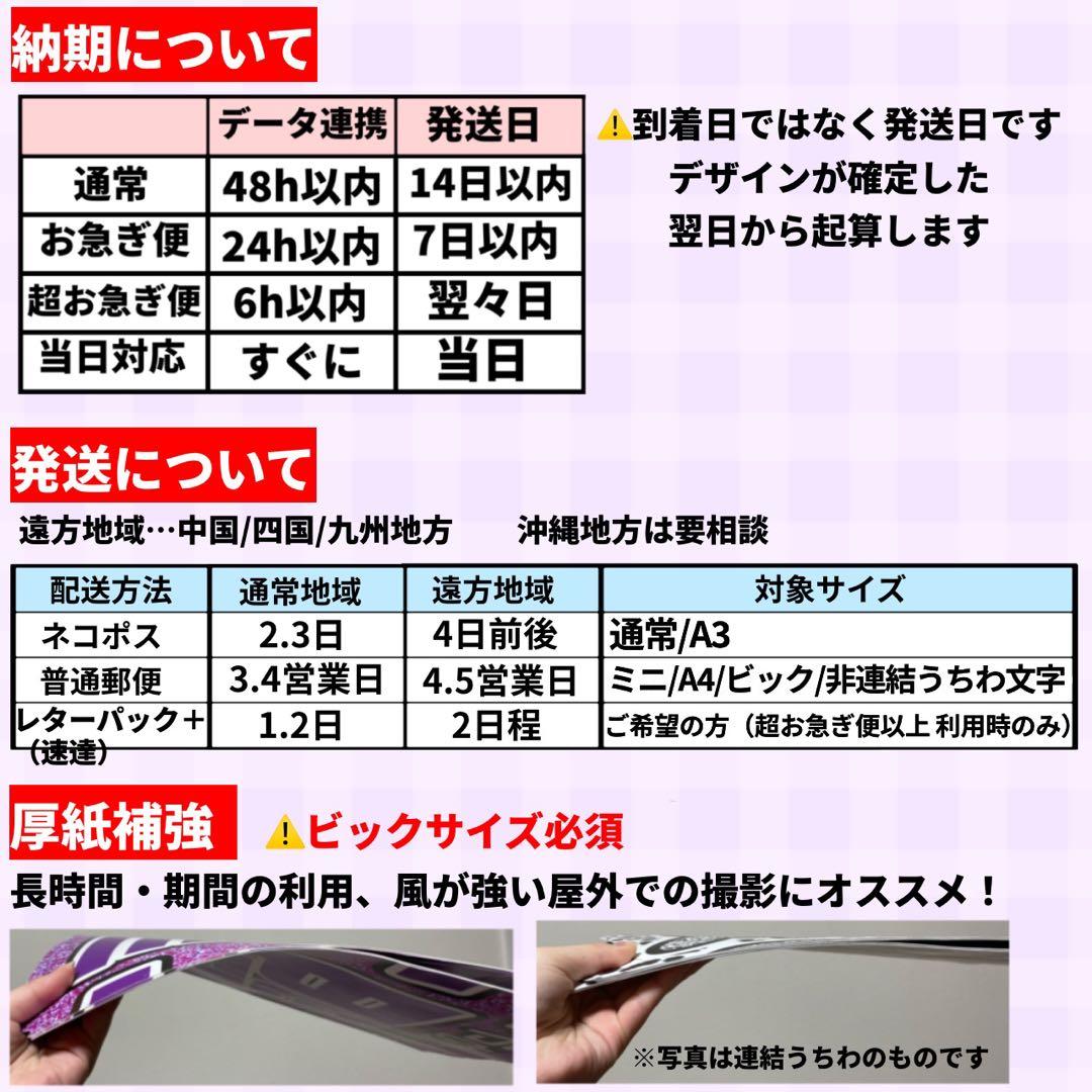 【ハイブリッド】 オーダー 連結うちわ文字 文字パネル うちわ