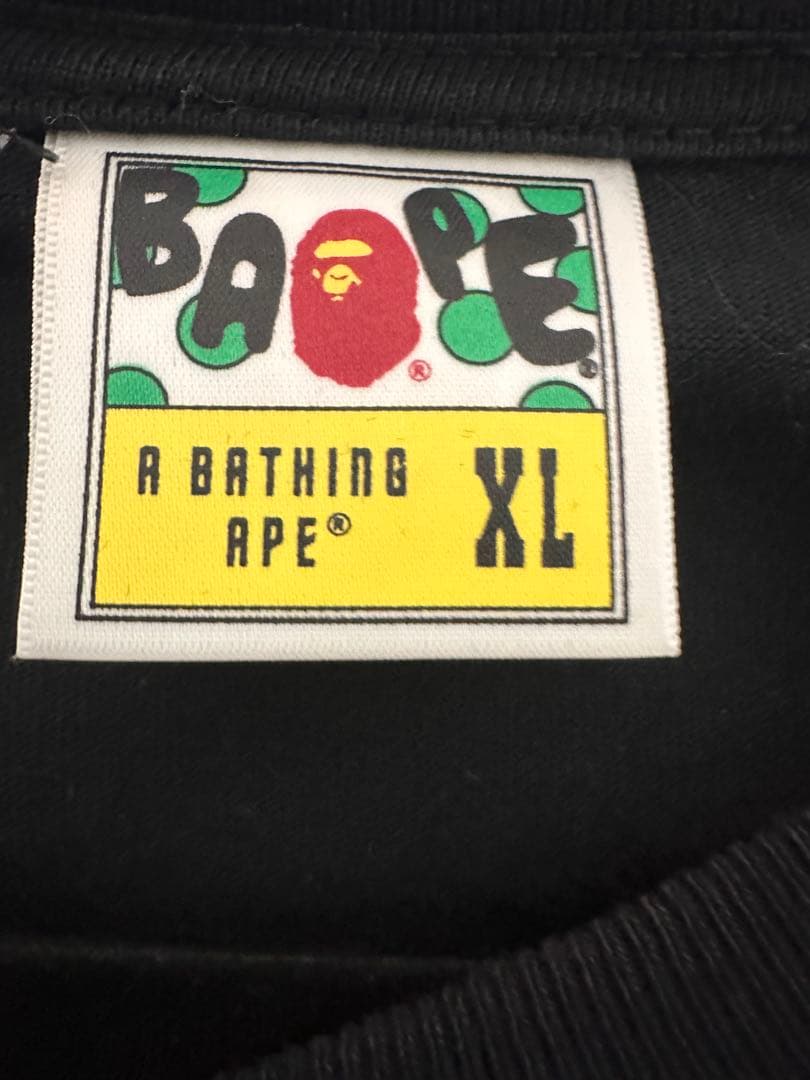 BAPE カモフラージュTシャツ ブラック/ピンク APE エイプ 値下げ中