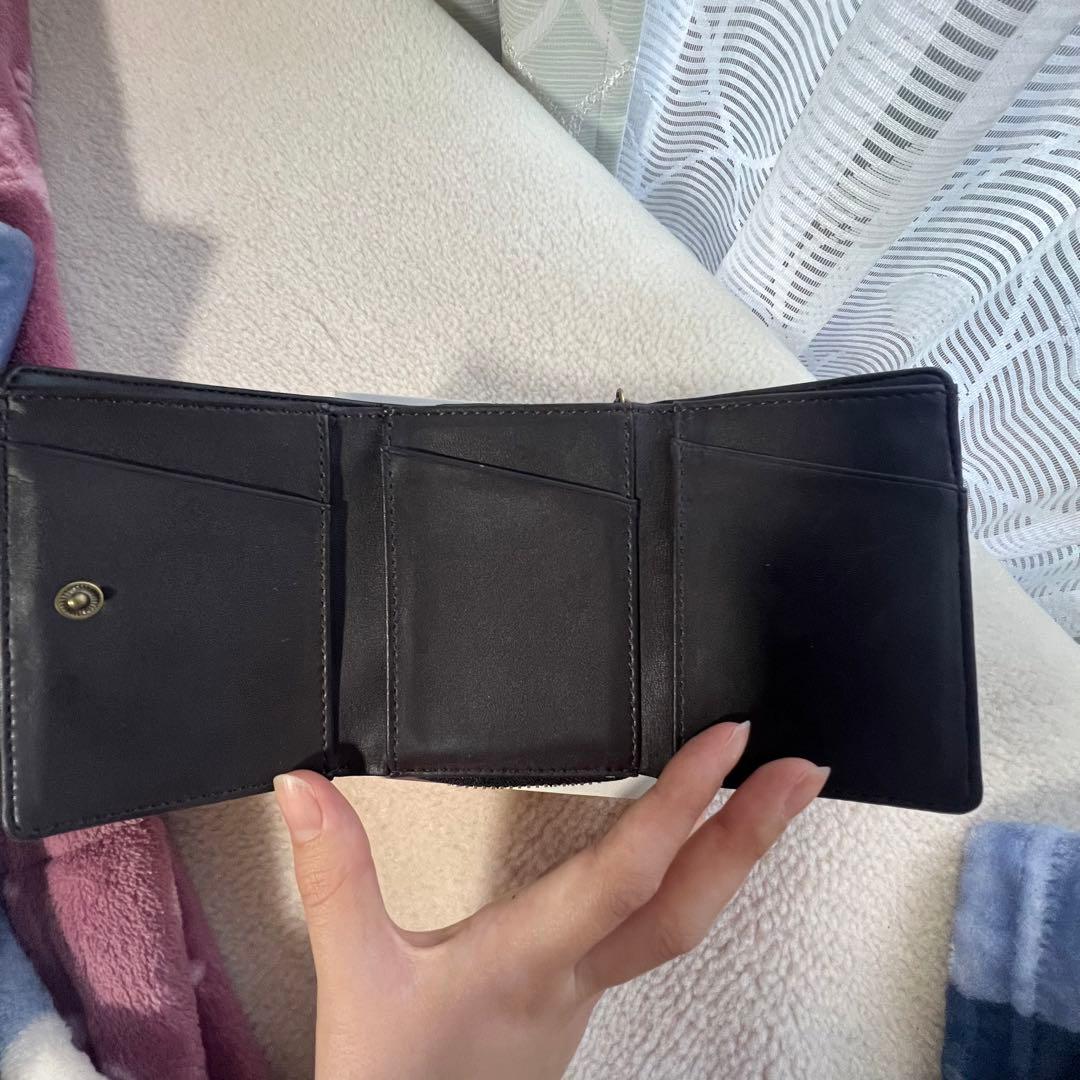 franche lippee 三つ折り財布 黒