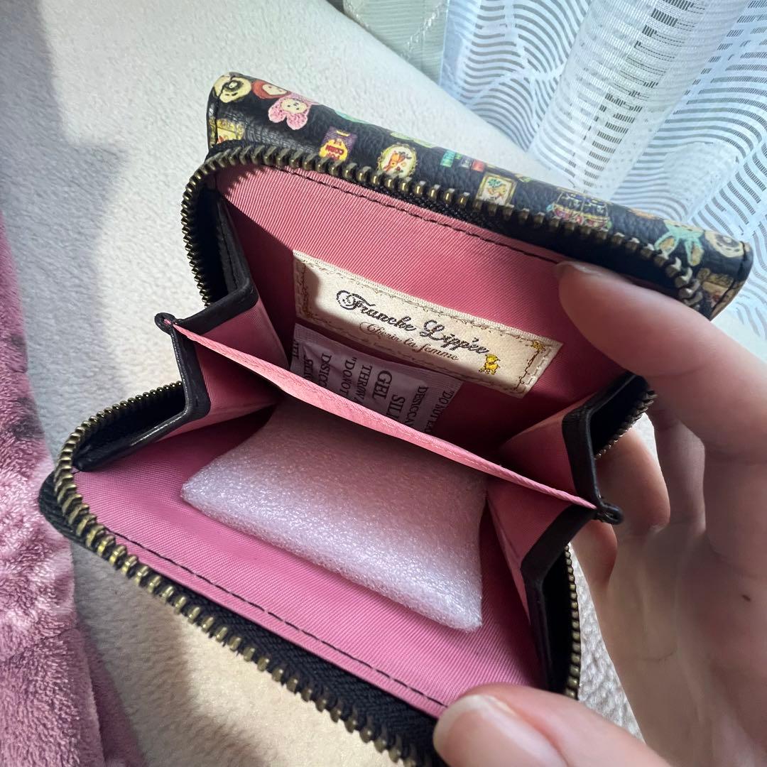 franche lippee 三つ折り財布 黒
