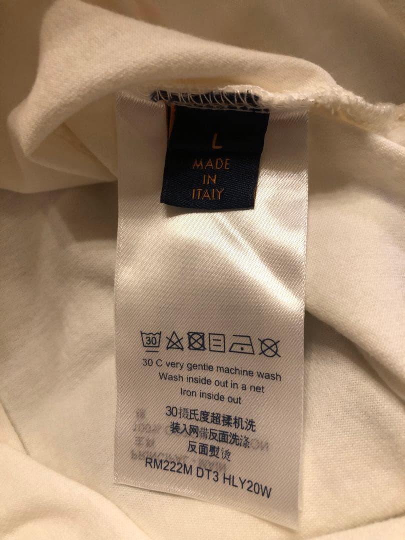 希少 ヴィトン 本物 新作 フラワー プリンテッド ロゴ Tシャツ BTS L