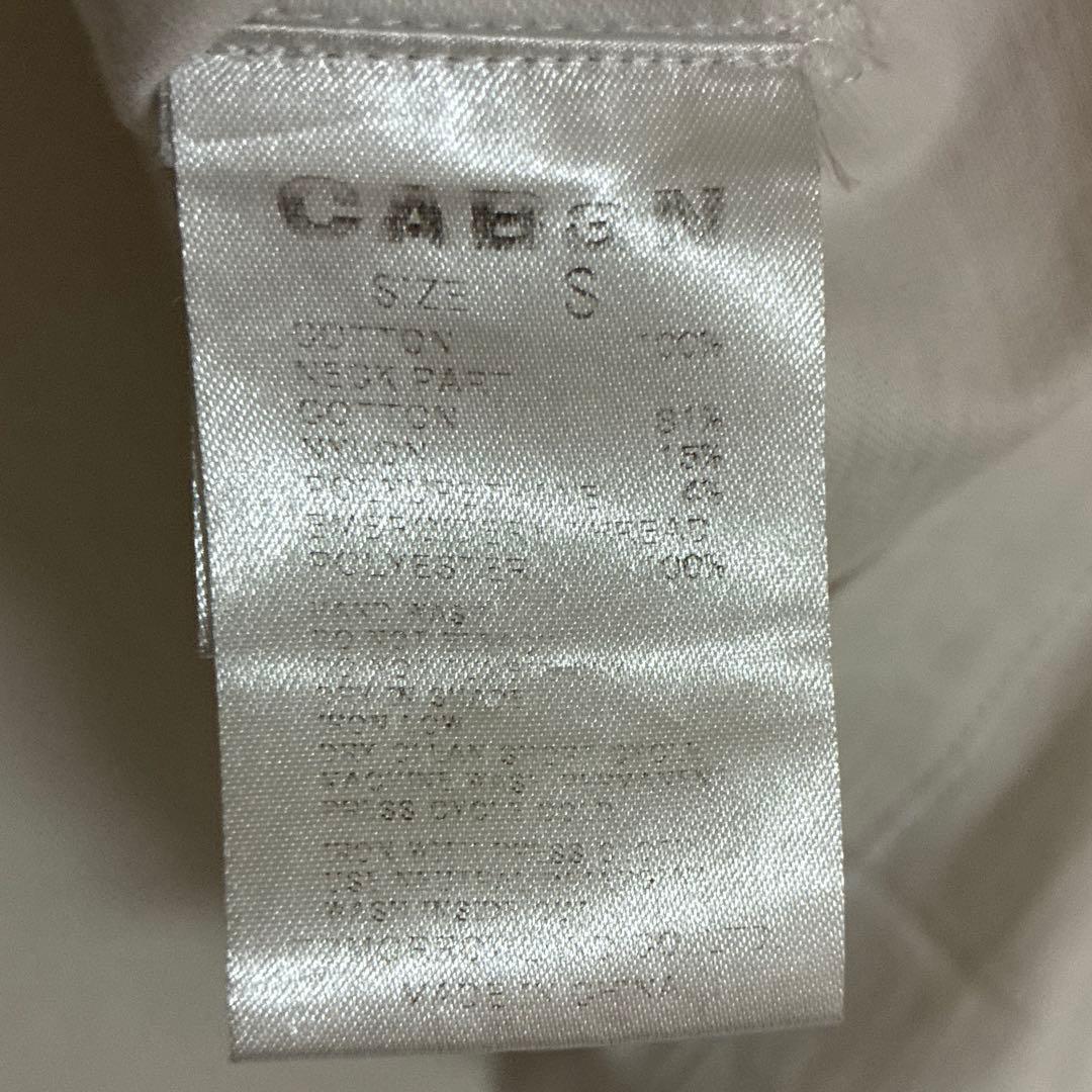 CABaN スビンコットン IBIZA エンブロイダリーTシャツ