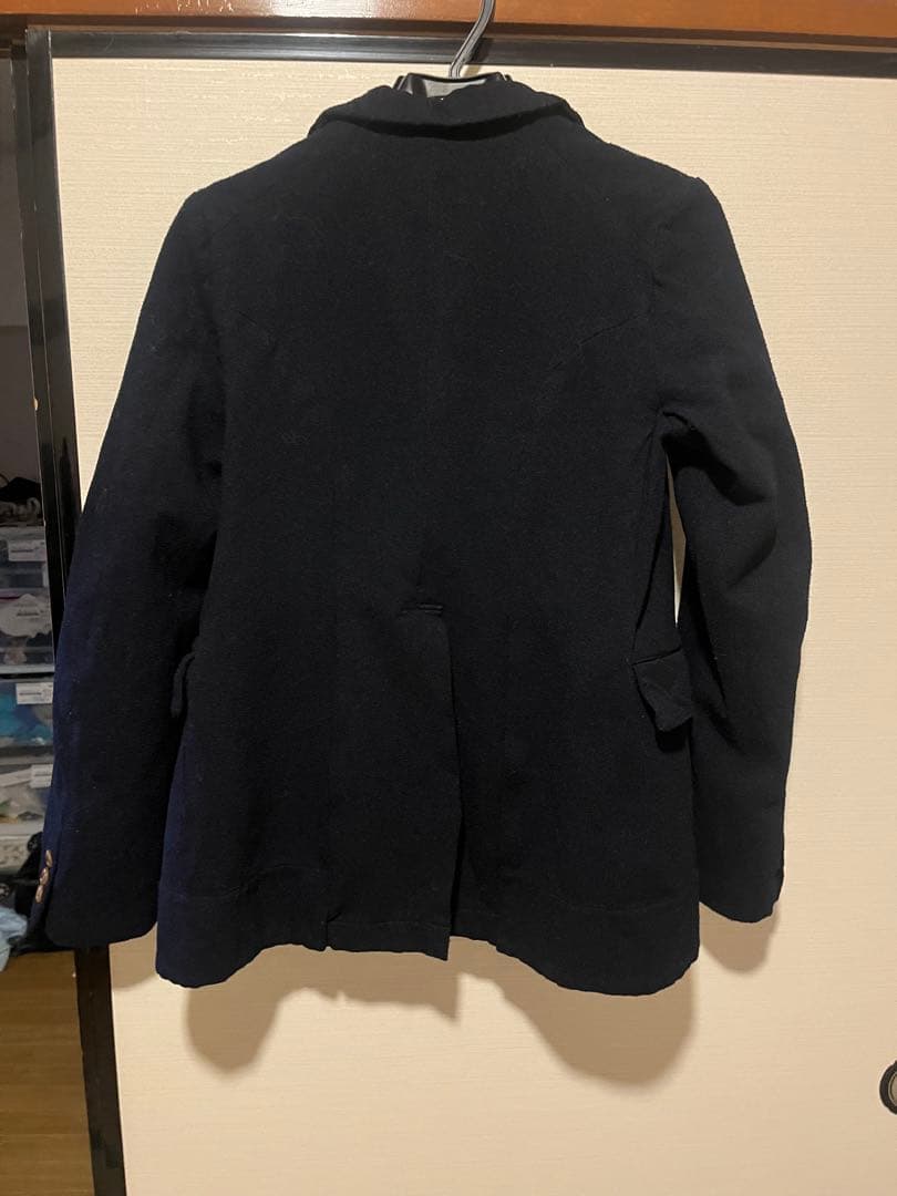 ⭐︎最終値下げ⭐︎COMME des GARÇONS フリルジャケット ネイビー