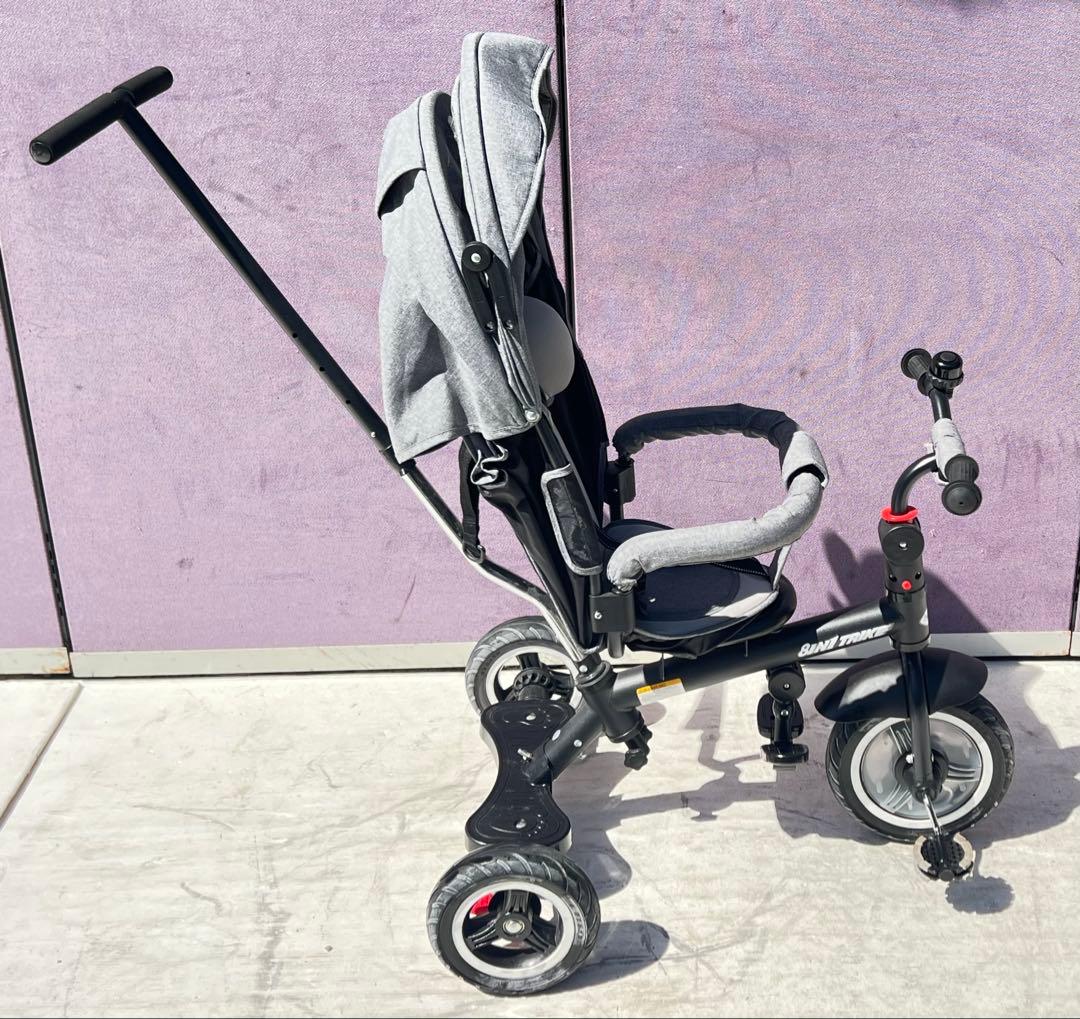 besrey 三輪車、子供用三輪車、ベビーカー、7 in 1、乗用玩具