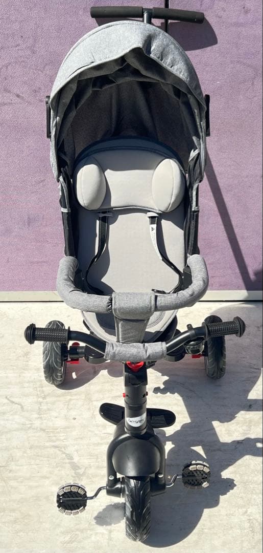 besrey 三輪車、子供用三輪車、ベビーカー、7 in 1、乗用玩具