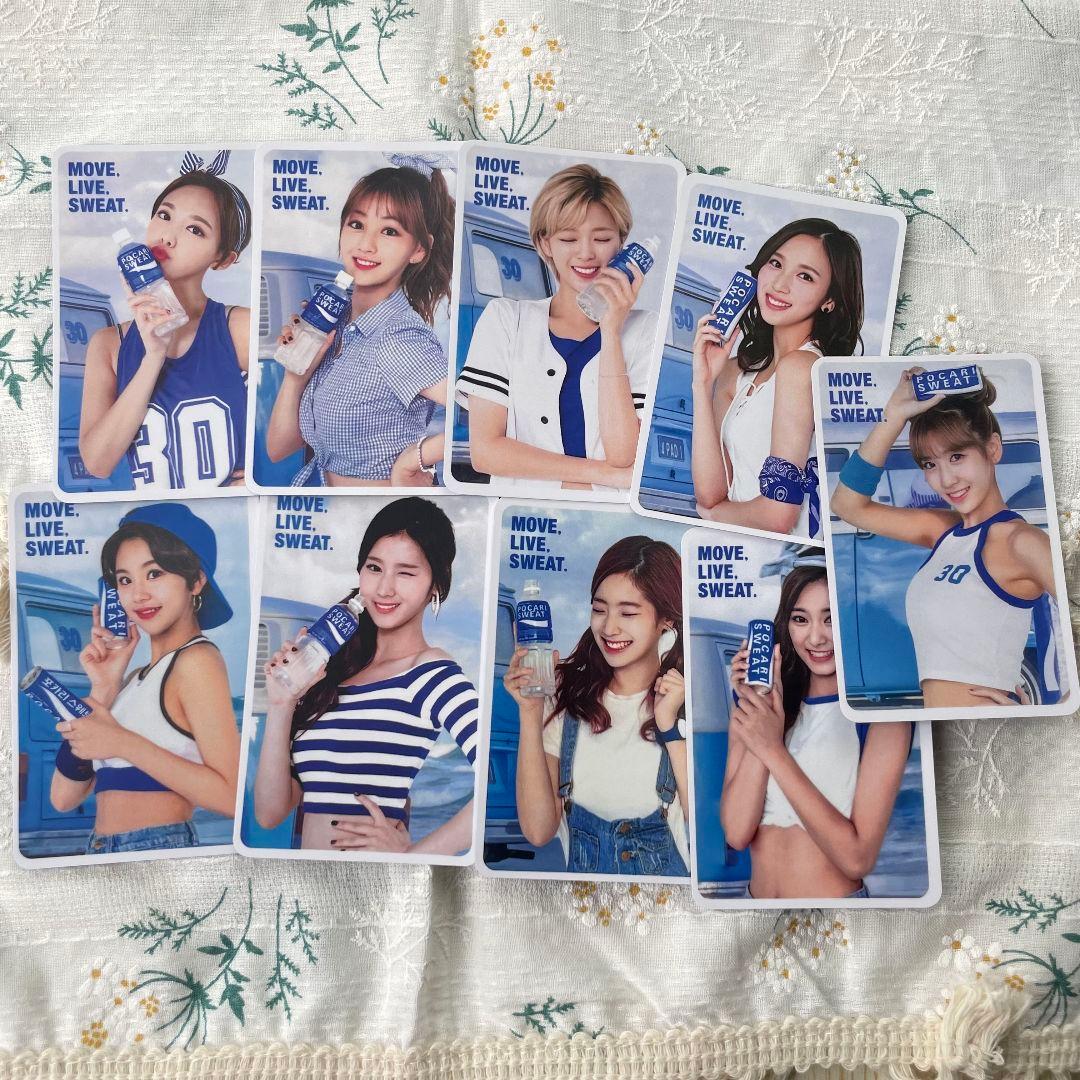 TWICE POCARI SWEAT 限定 トレカ 9枚 ポカリ 30th
