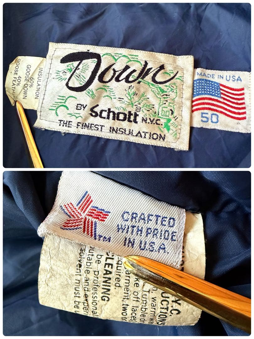 yuji.s29.416さま専用　Schott ショット ＵＳＡ製 レザー