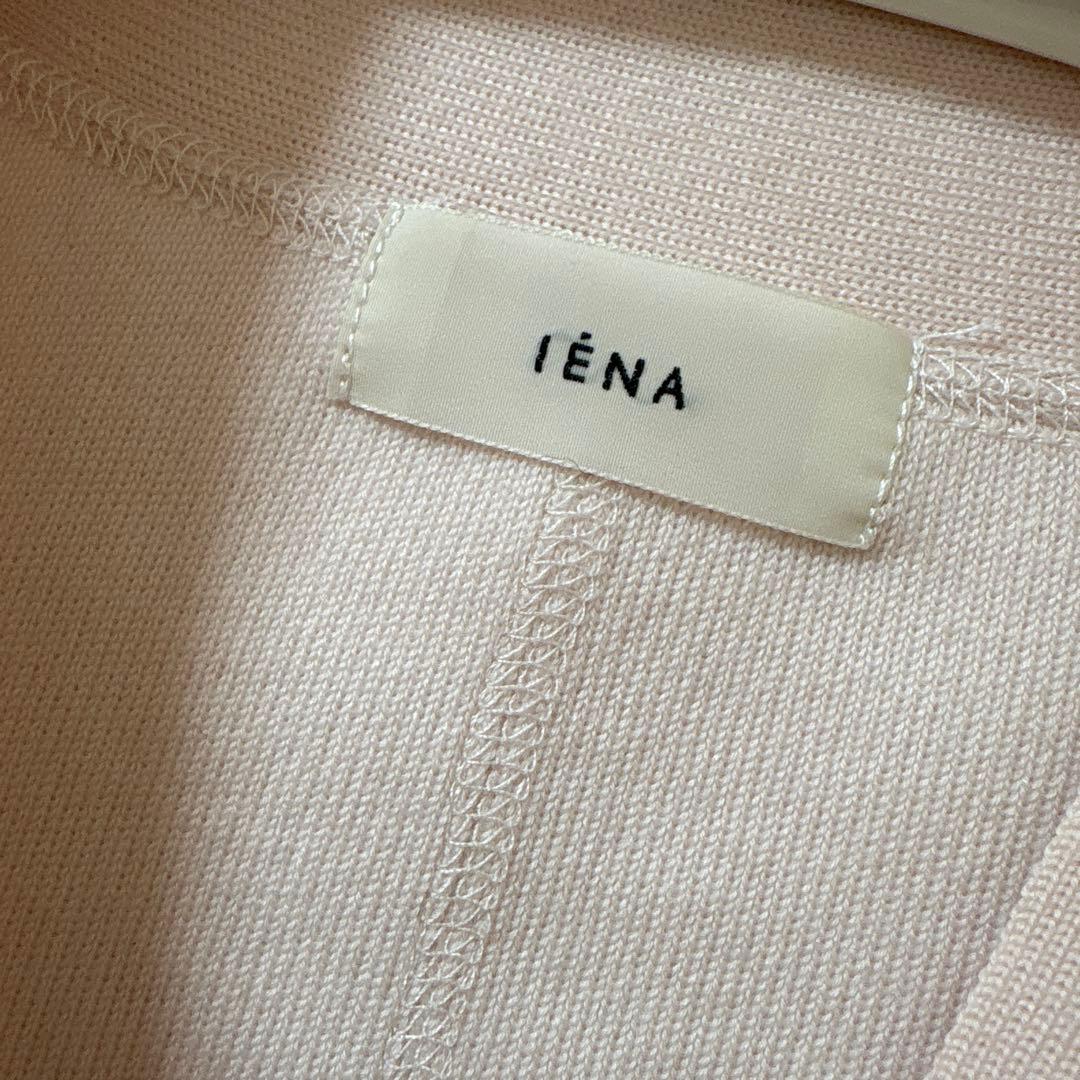 IENA　スーパーファインスムースポンチョカーディガン