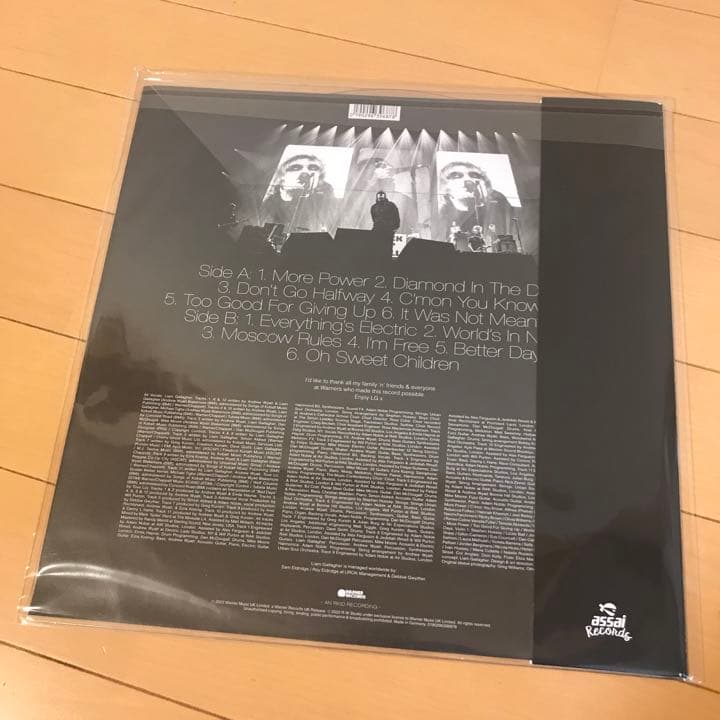 Liam Gallagher/C’MON YOU KNOW/LP obi/帯付き