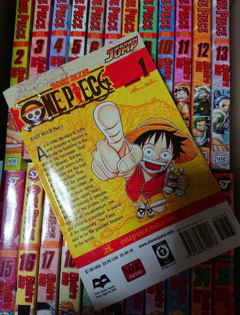 【英語版】 ワンピース ONE PIECE 1-25巻