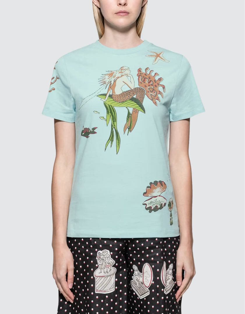 LOEWE ロエベ 20SS PAULA S IBIZA マーメイドTシャツ　S