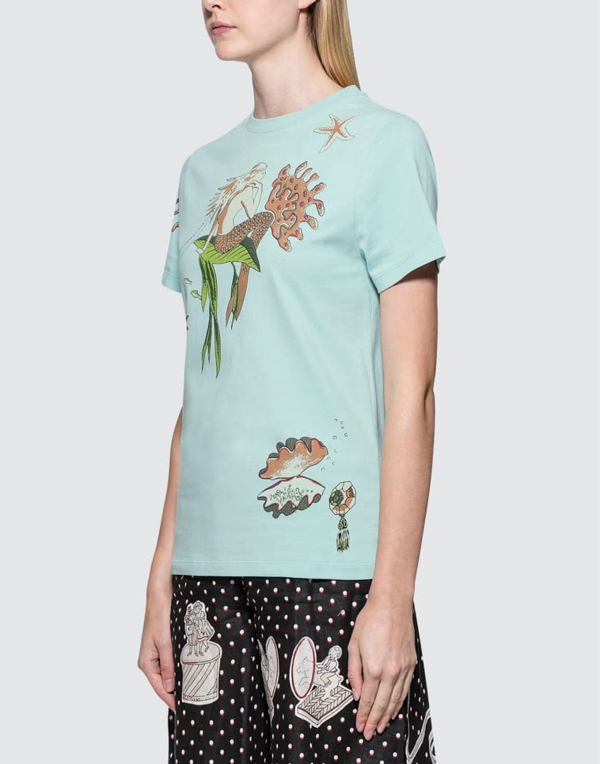 LOEWE ロエベ 20SS PAULA S IBIZA マーメイドTシャツ　S