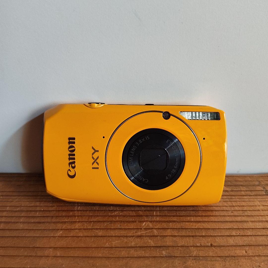 【美品】Canon IXY 30S イエロー 付属品 ケース付き 動作確認済