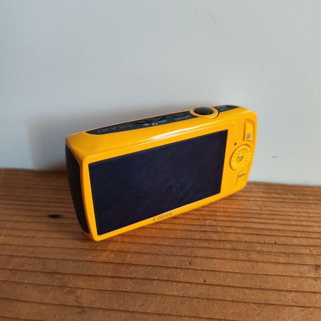 【美品】Canon IXY 30S イエロー 付属品 ケース付き 動作確認済